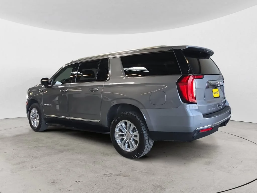 Used 2021 SATIN STEEL METALLIC GMC SLT image 7