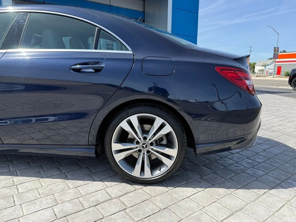 Used 2018 Blue Mercedes-Benz CLA 250 image 12