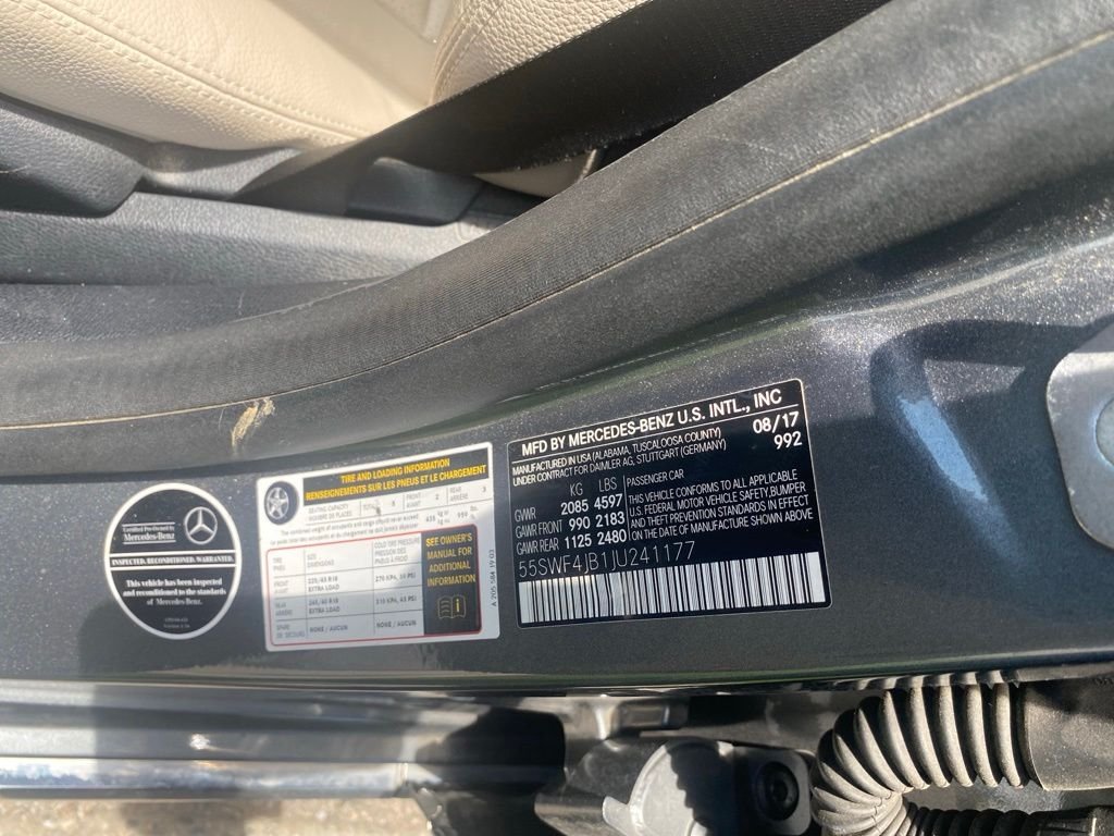 Used 2018 Selenite Gray Metallic Mercedes-Benz C 300 image 4