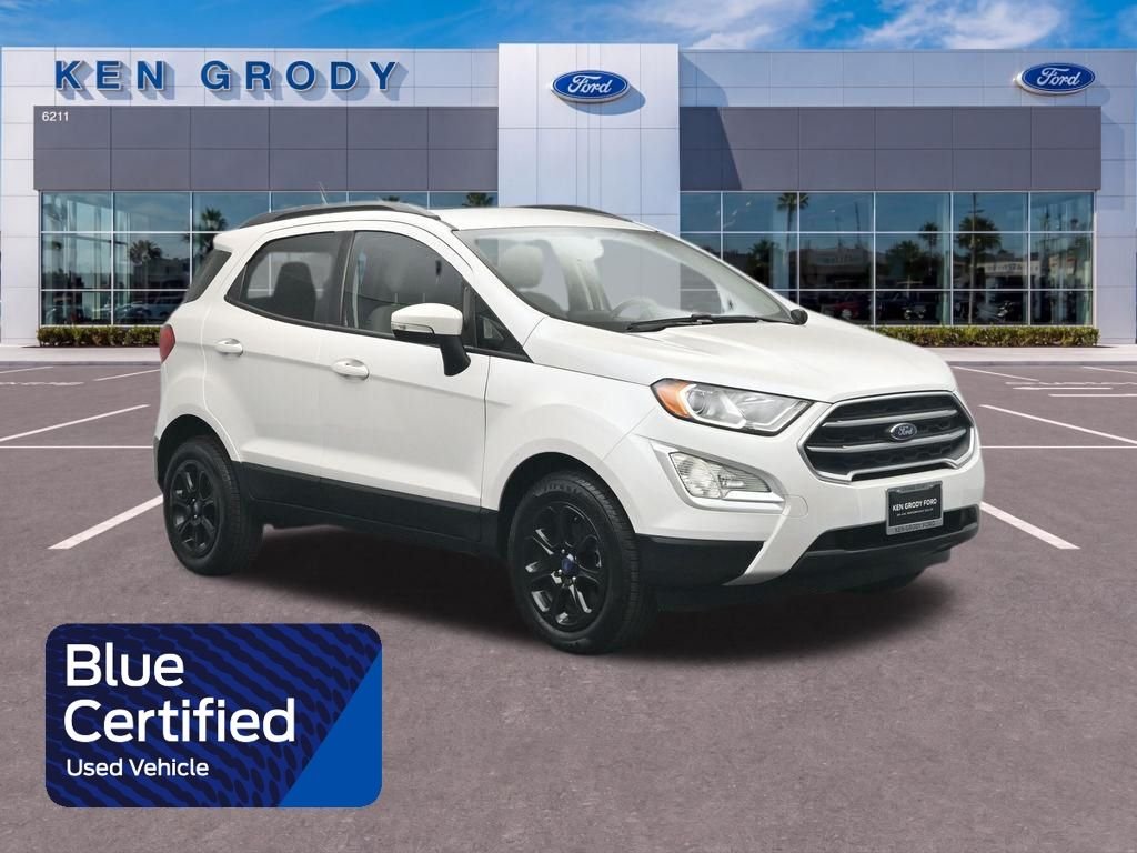 Certified Used 2019 White Ford SE image 1