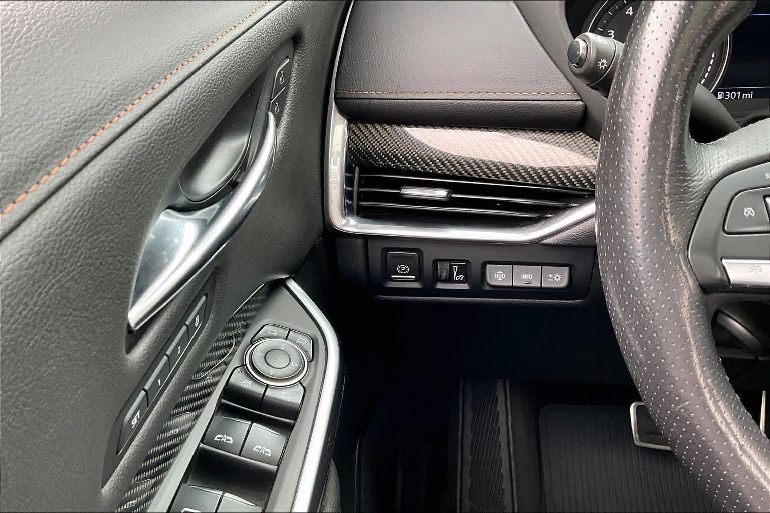 Used 2021 Stellar Black Metallic Cadillac FWD Sport image 33
