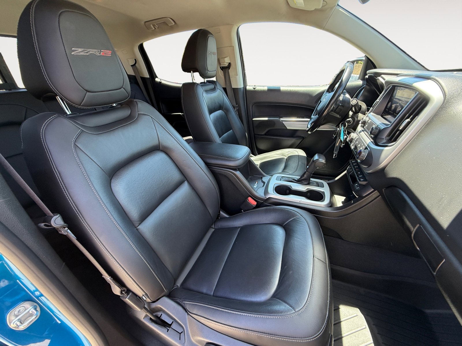 Used 2021 Bright Blue Metallic Chevrolet ZR2 image 19