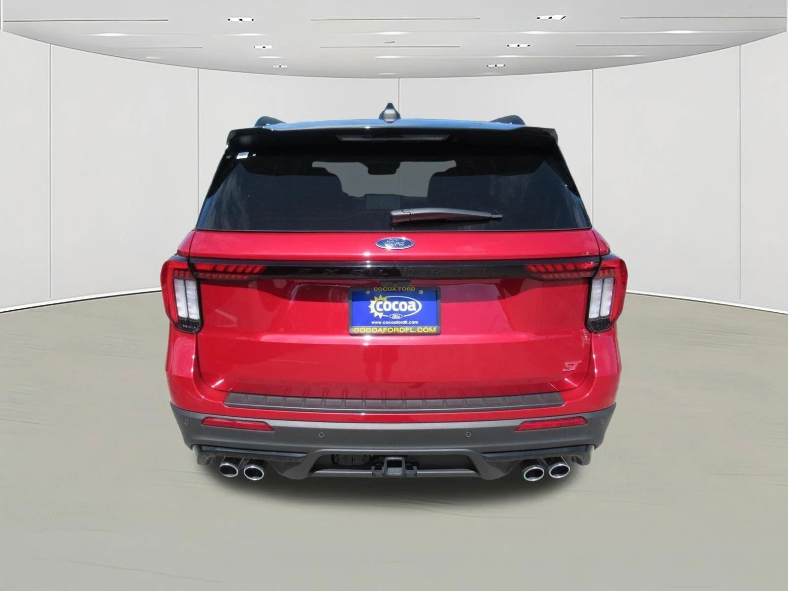 New 2025 Rapid Red Metallic Tinted Clea Ford ST image 6