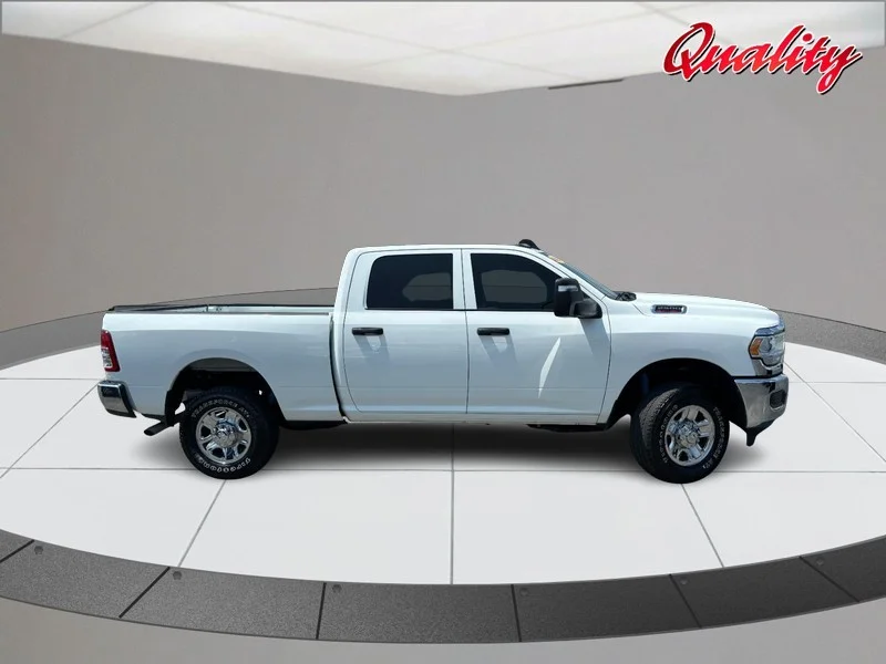 Used 2024 Bright White Clearcoat Ram Tradesman image 2