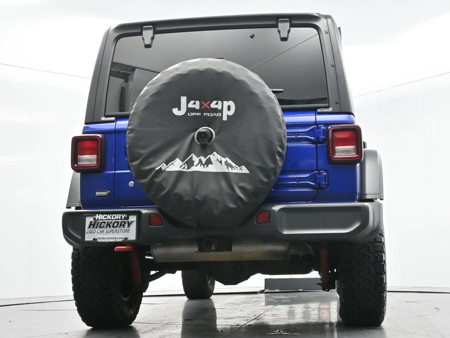 Used 2018 Ocean Blue Metallic Clearcoat Jeep Rubicon image 50