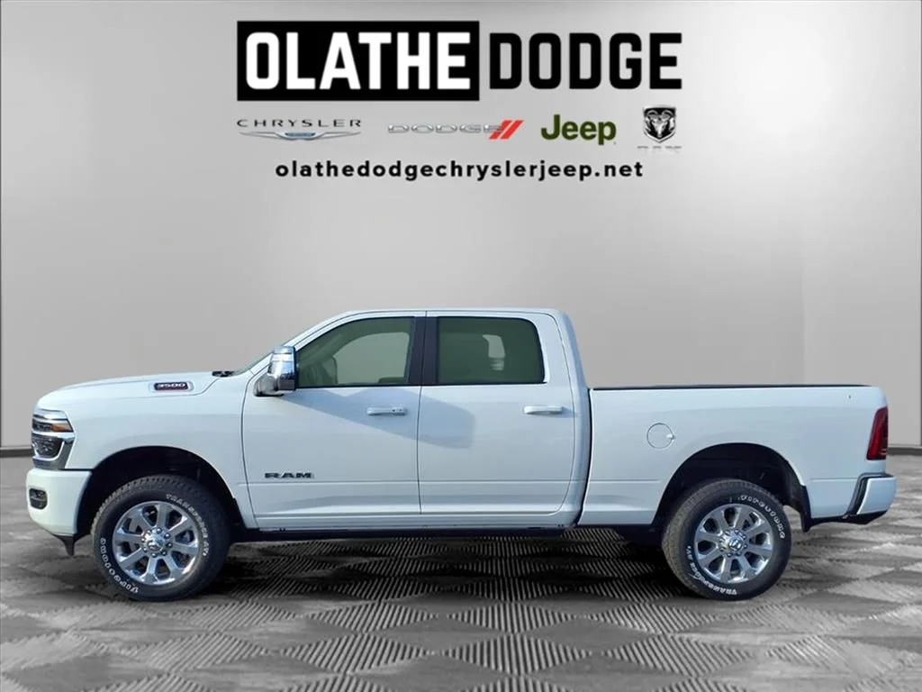 New 2026 Bright White Clear-Coat Exterior Paint RAM Laramie image 25