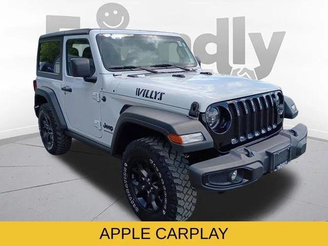 Used 2021 White Jeep Willys image 3