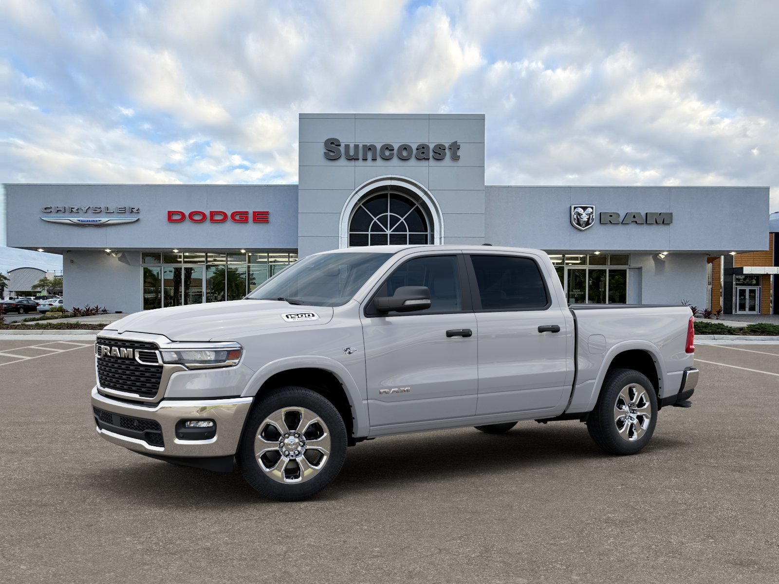 New 2026 Bright White Clear-Coat Exterior Paint RAM Big Horn/Lone Star image 35