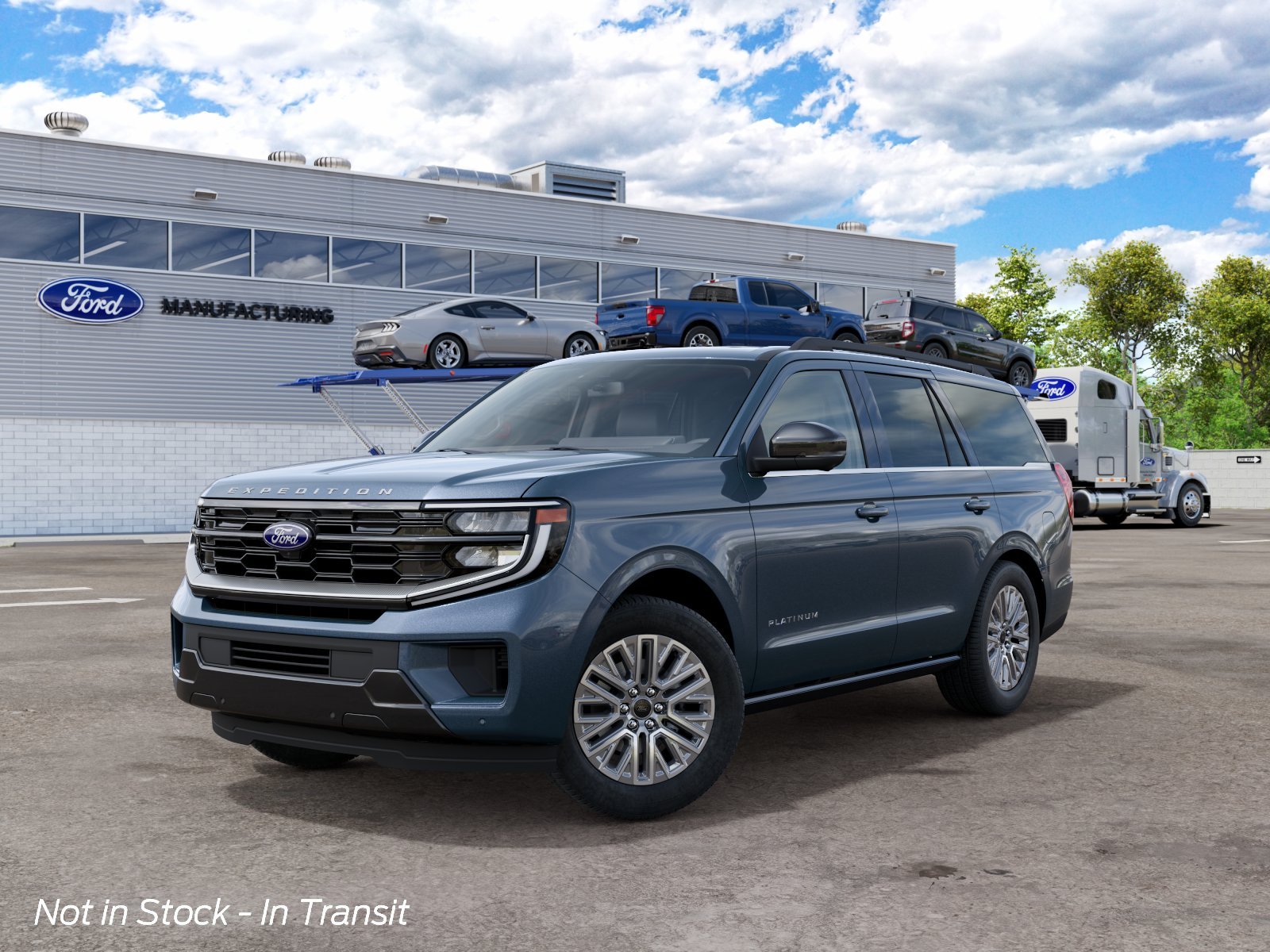 New 2027 Nocturnal Blue Metallic Ford Platinum image 2