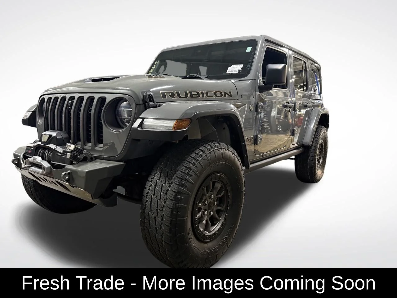 Used 2021 Gray Jeep Unlimited Rubicon 392 image 1