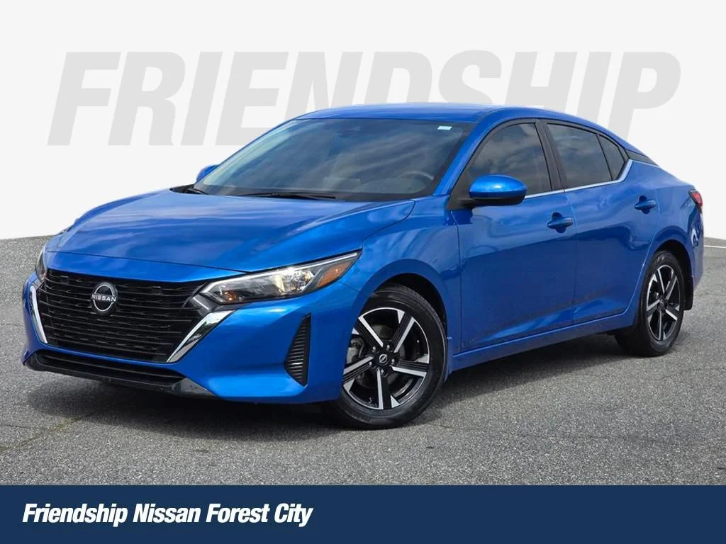 Used 2024 Blue Nissan SV image 1
