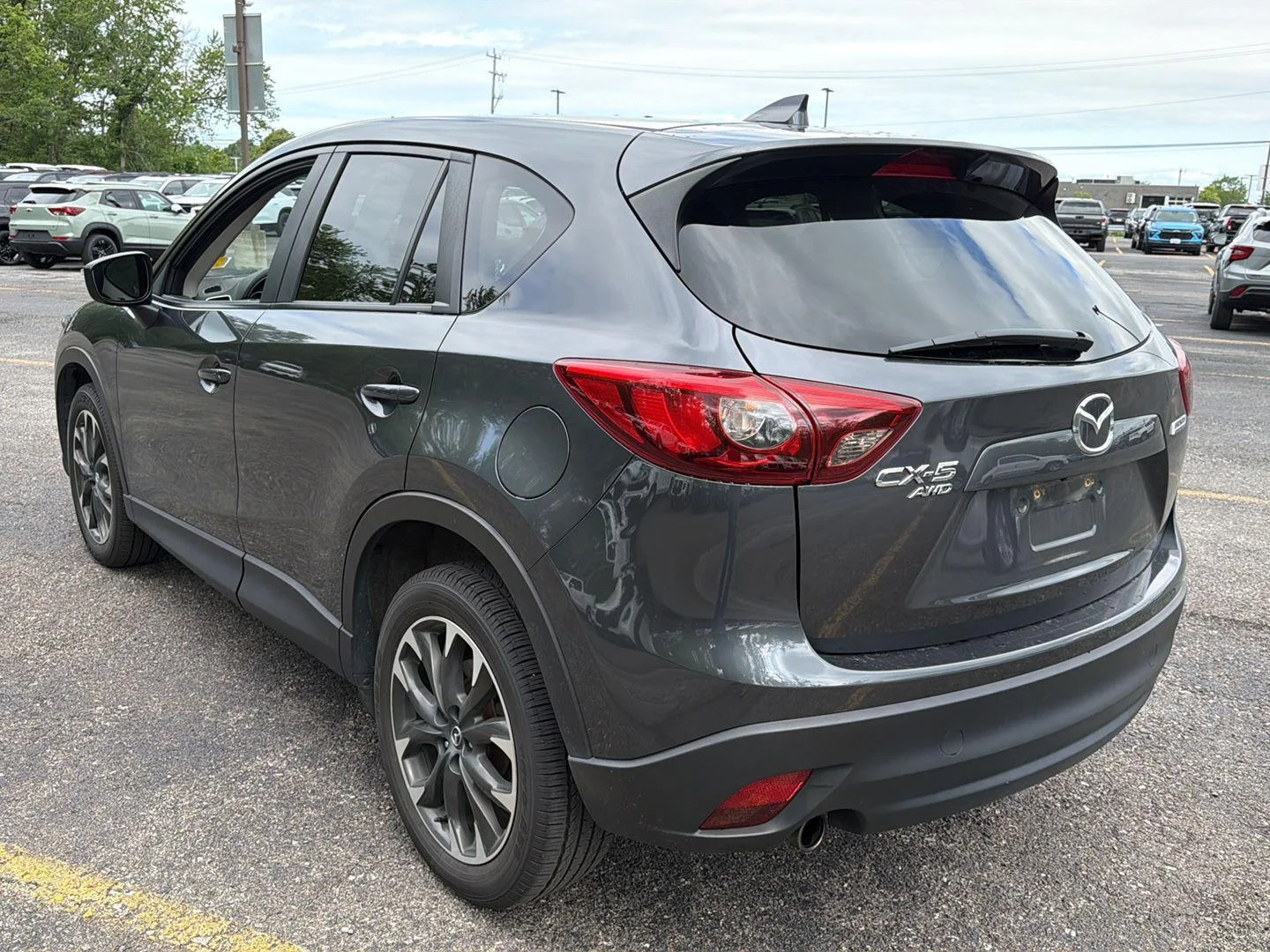 Used 2016 Meteor Gray Mica Mazda Grand Touring image 10