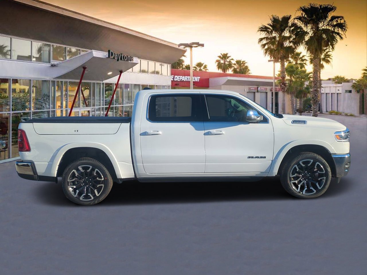 New 2026 Bright White Clearcoat RAM Longhorn image 2