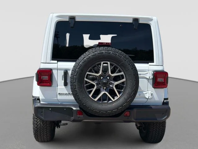 New 2026 Bright White Clear-Coat Exterior Paint Jeep Sahara image 5
