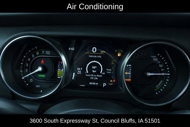 Used 2023 Silver Jeep Sahara 4xe image 18