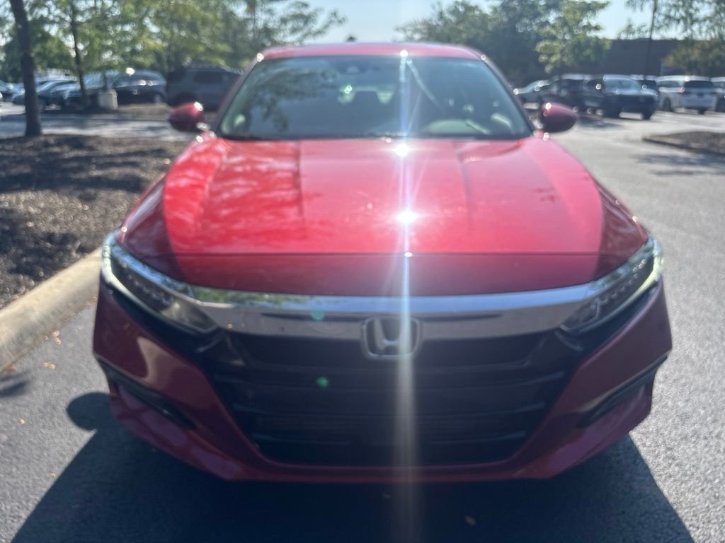Used 2018 Radiant Red Metallic Honda EX image 2