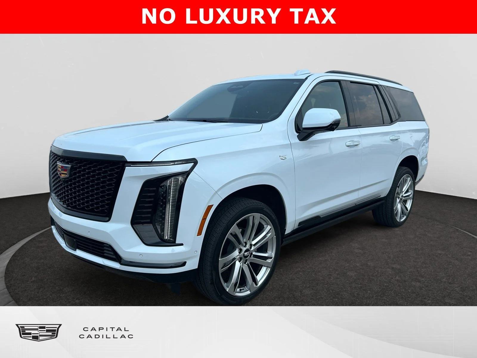 Certified Used 2026 Black Raven Cadillac 4WD Sport 6.2L Leather Sunroof Navigation image 1