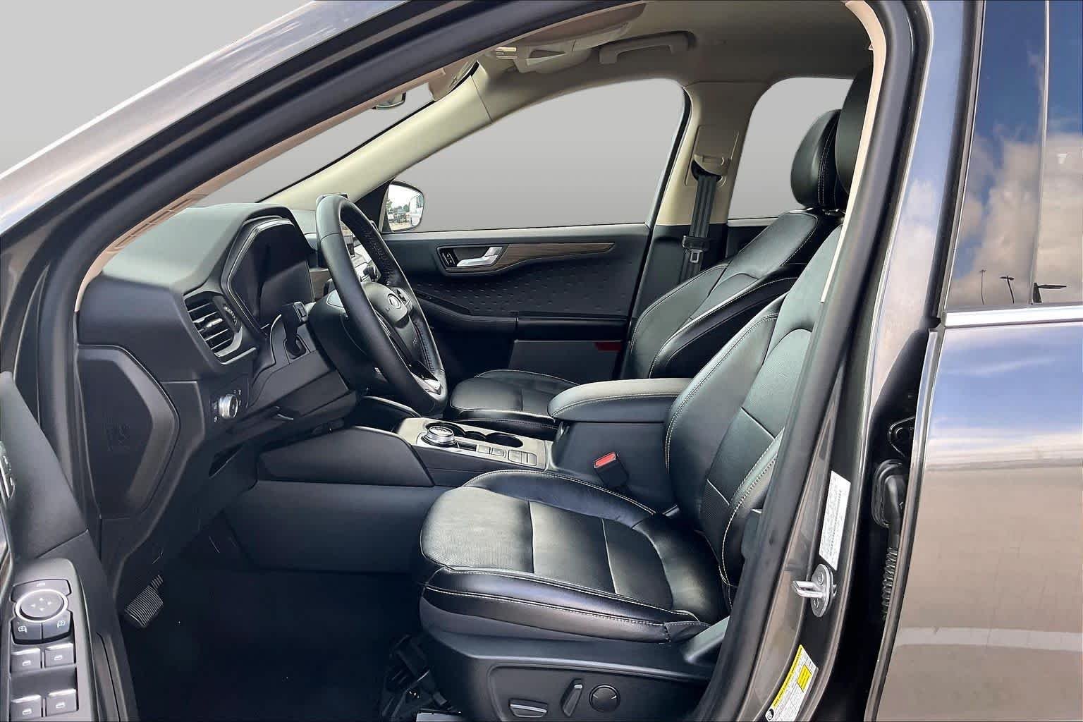 Used 2020 Magnetic Metallic Ford Titanium Hybrid image 7