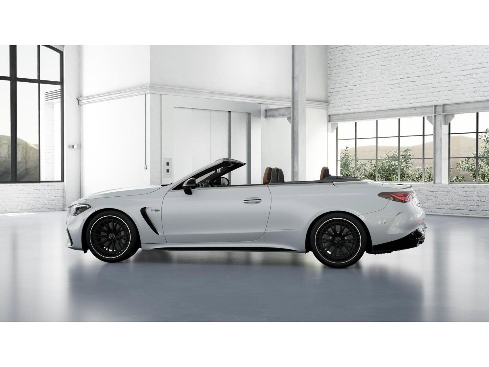 New 2027 MANUFAKTUR Moonlight White Metallic Mercedes-Benz AMG® CLE 53 4MATIC+ Cabriolet image 33