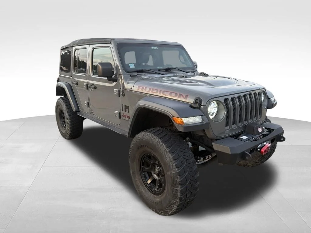 Used 2020 Gray Jeep Unlimited Rubicon image 4