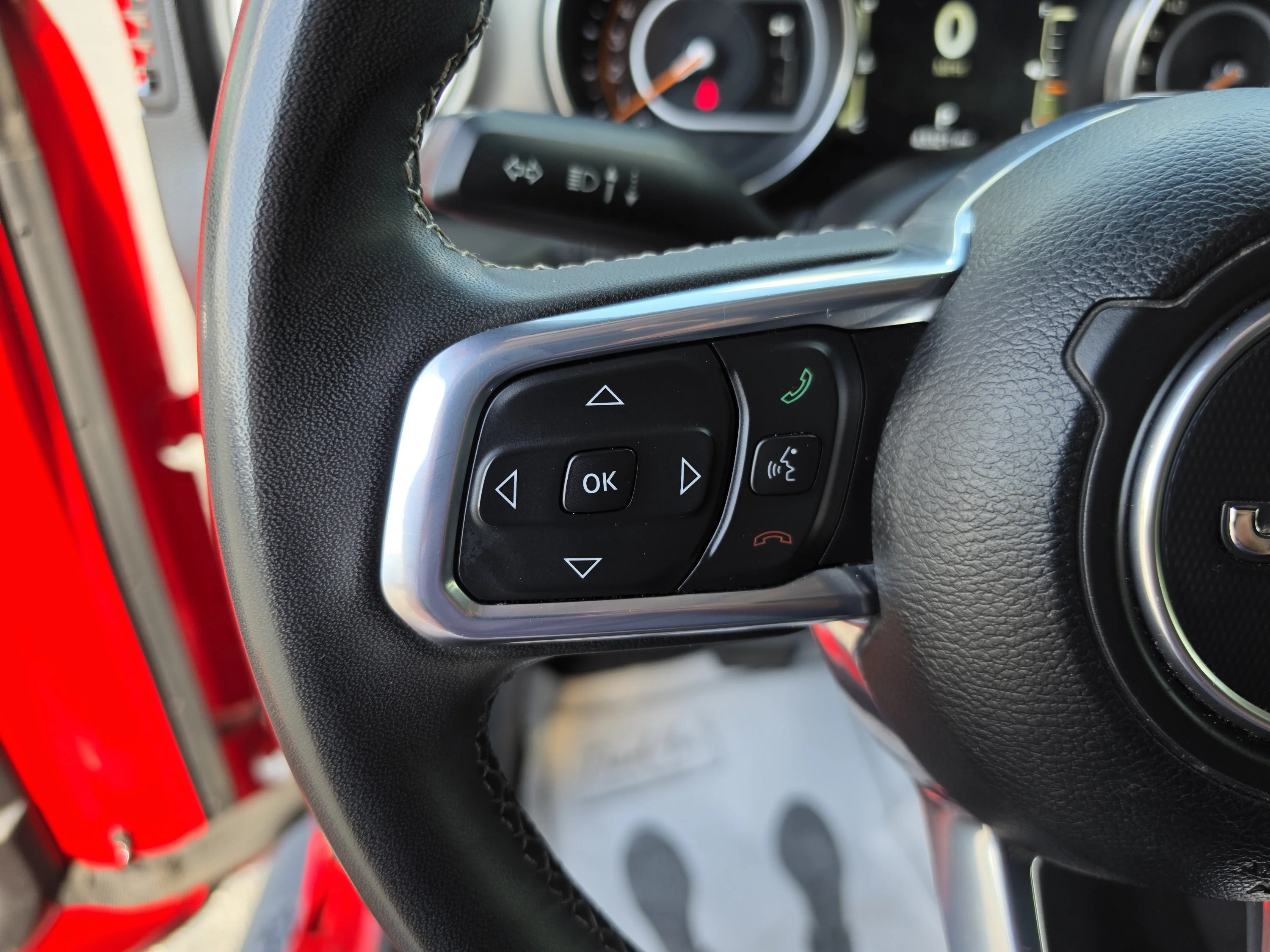 Used 2023 Firecracker Red Clearcoat Jeep Overland image 34