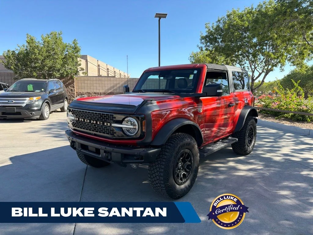 Certified Used 2022 Red Ford Wildtrak image 1