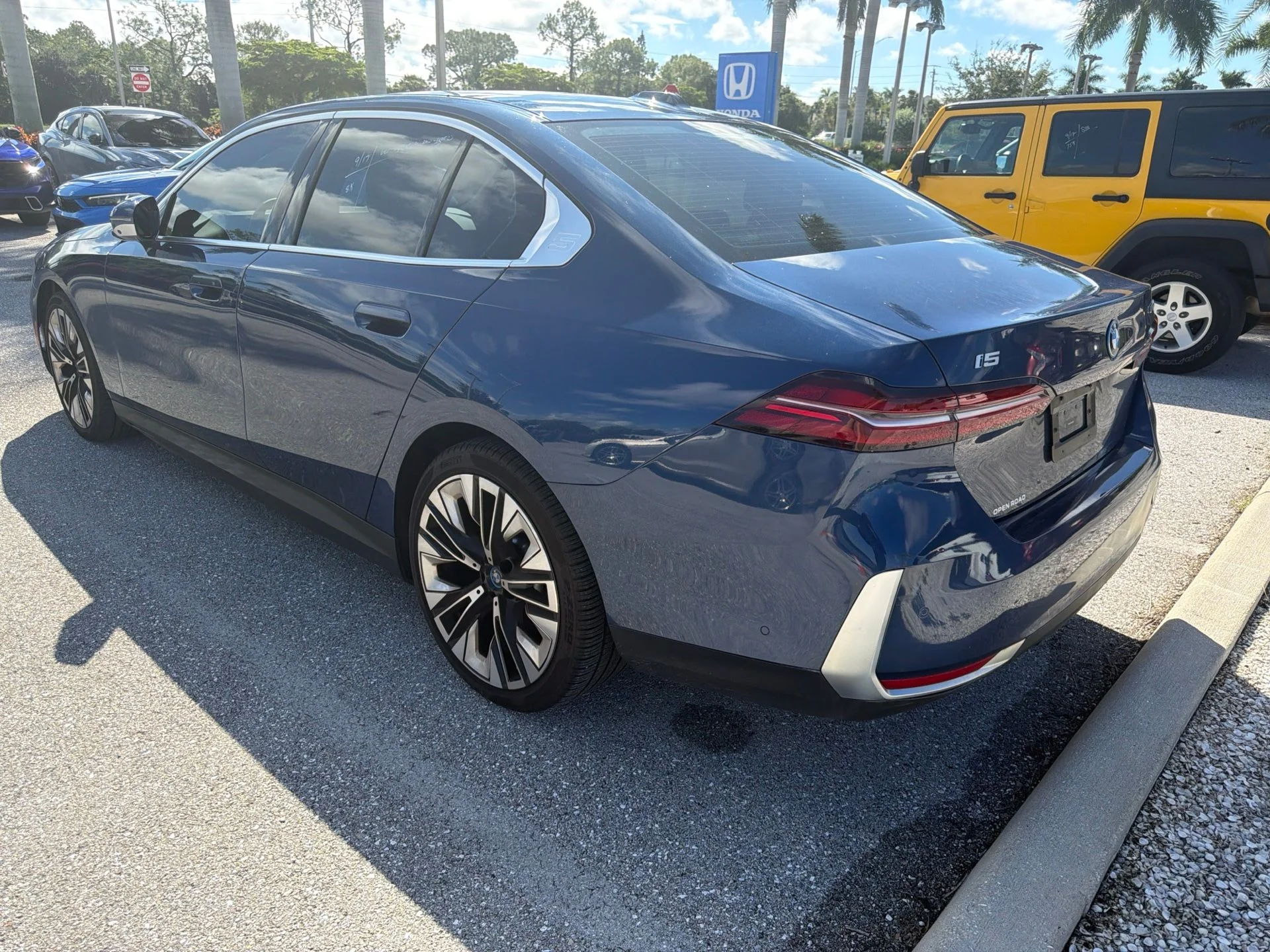 Used 2024 Blue Metallic BMW eDrive40 image 15