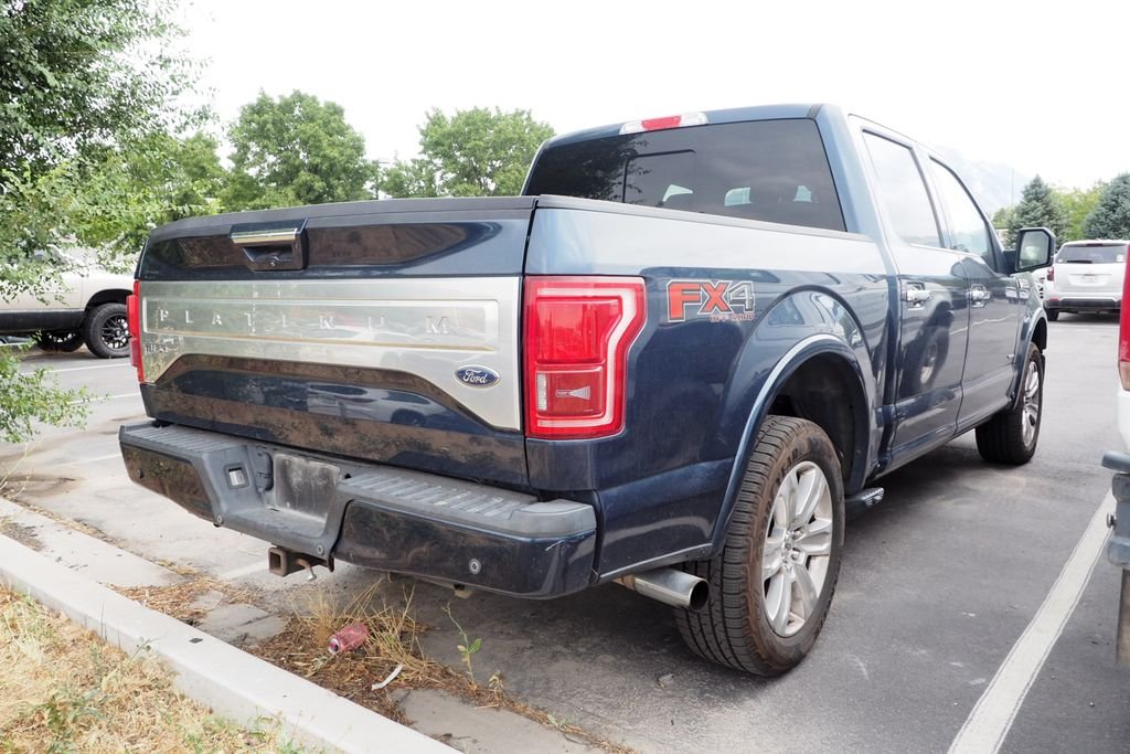 Used 2016 Blue Ford Platinum image 3