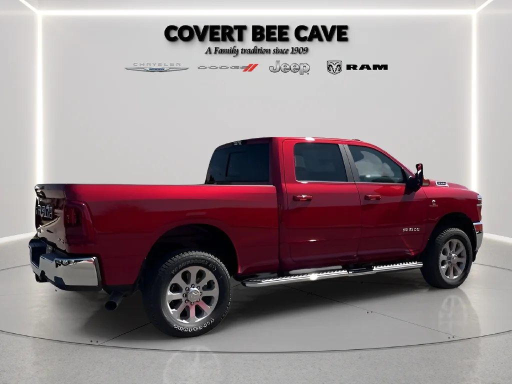 New 2026 Molten Red Pearl-Coat Exterior Paint RAM Laramie image 13