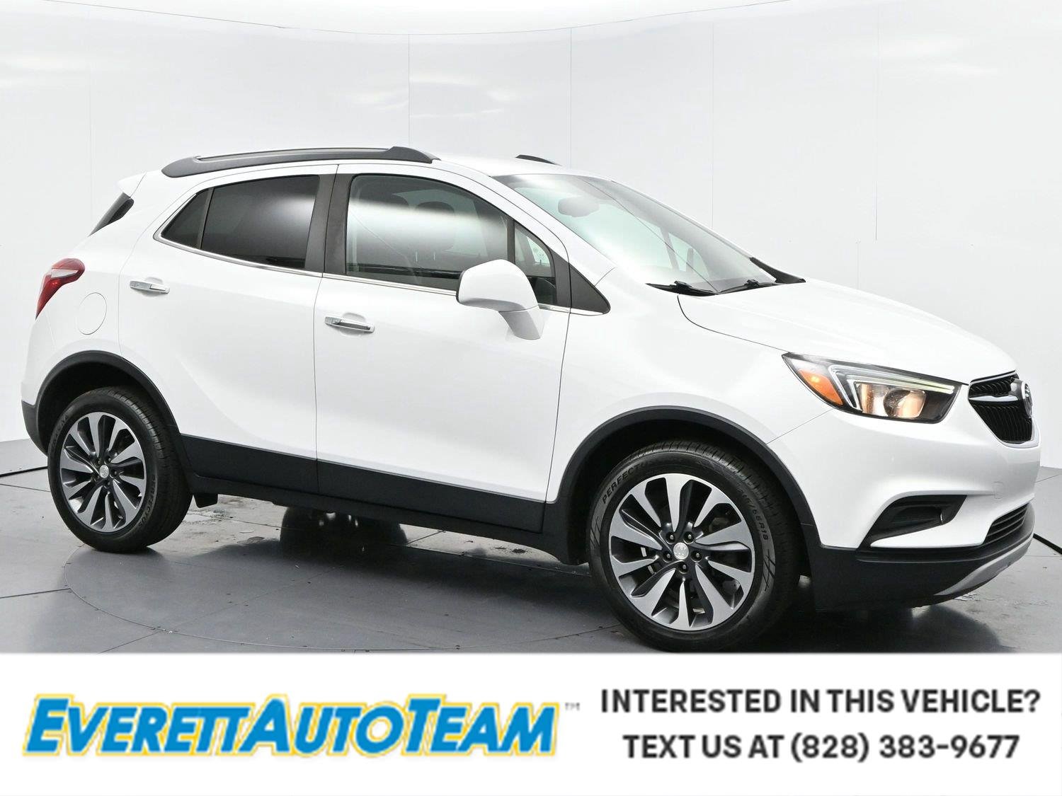 Used 2021 Summit White Buick Preferred image 1