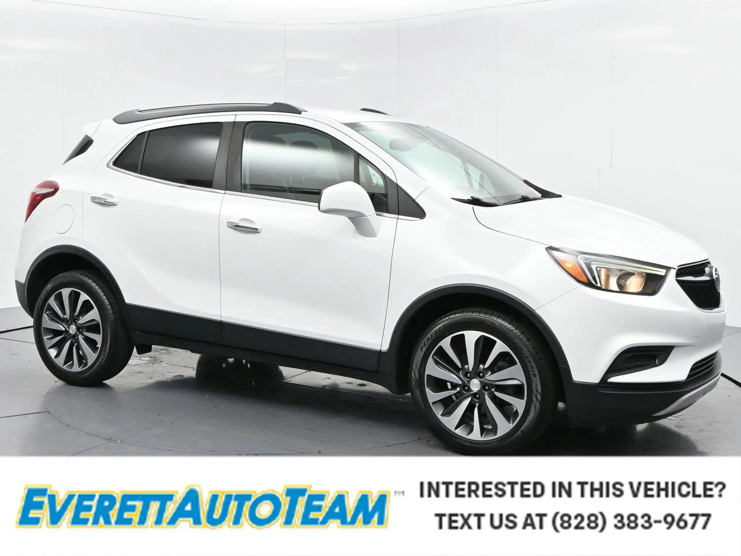 Used 2021 Summit White Buick Preferred image 1