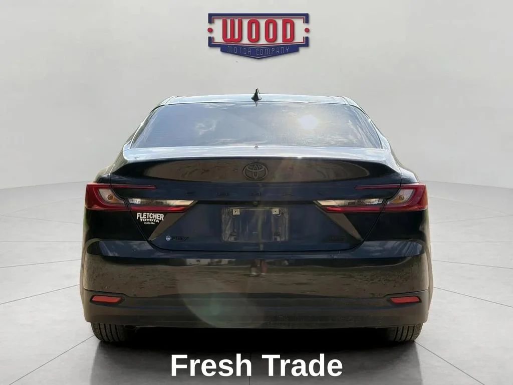 Used 2025 Midnight Black Metallic Toyota LE image 5