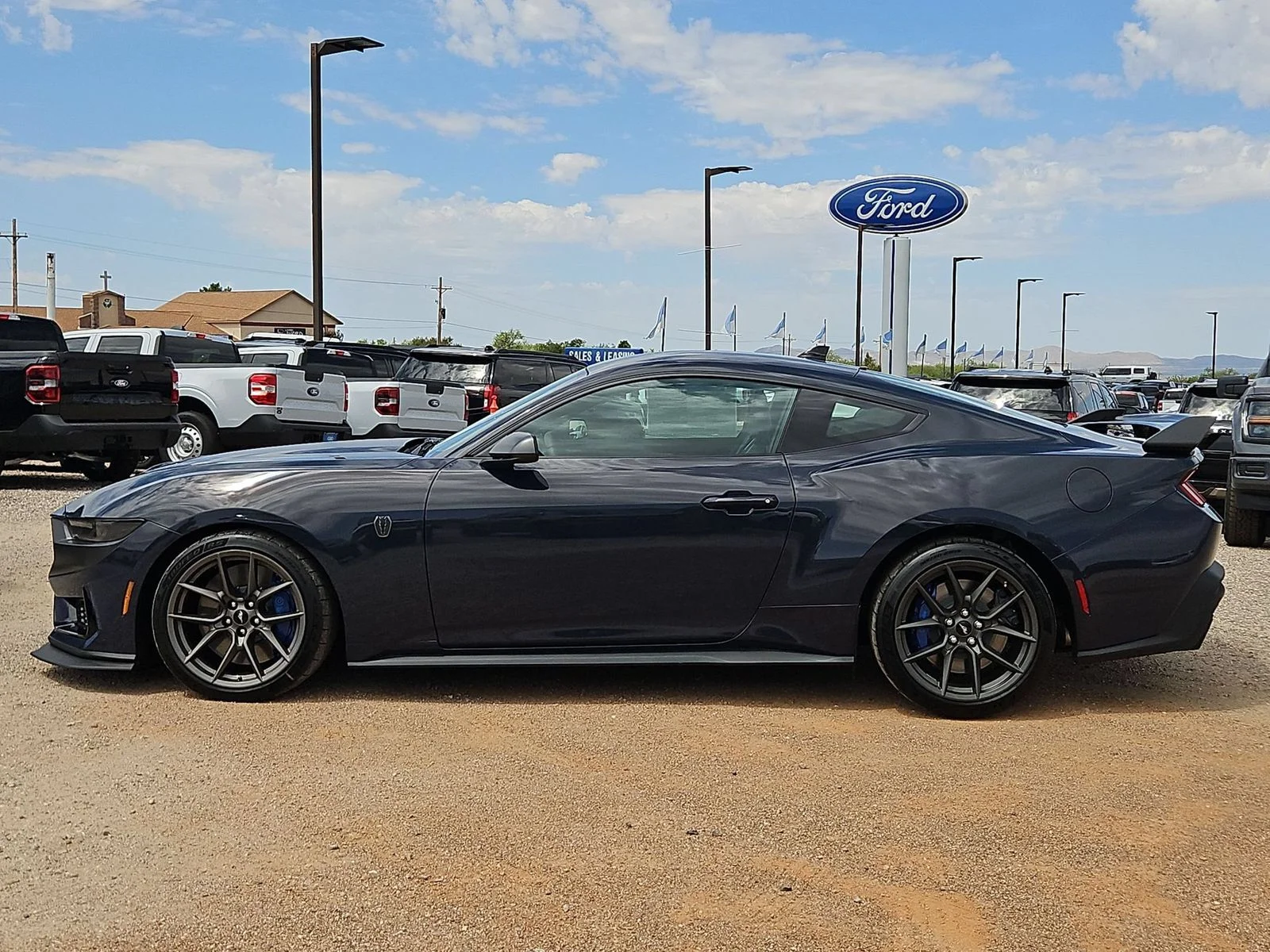 New 2026 Blue Ember Metallic Ford Dark Horse® Premium image 9