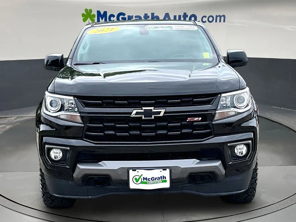 Certified Used 2021 Black Chevrolet Z71 image 2