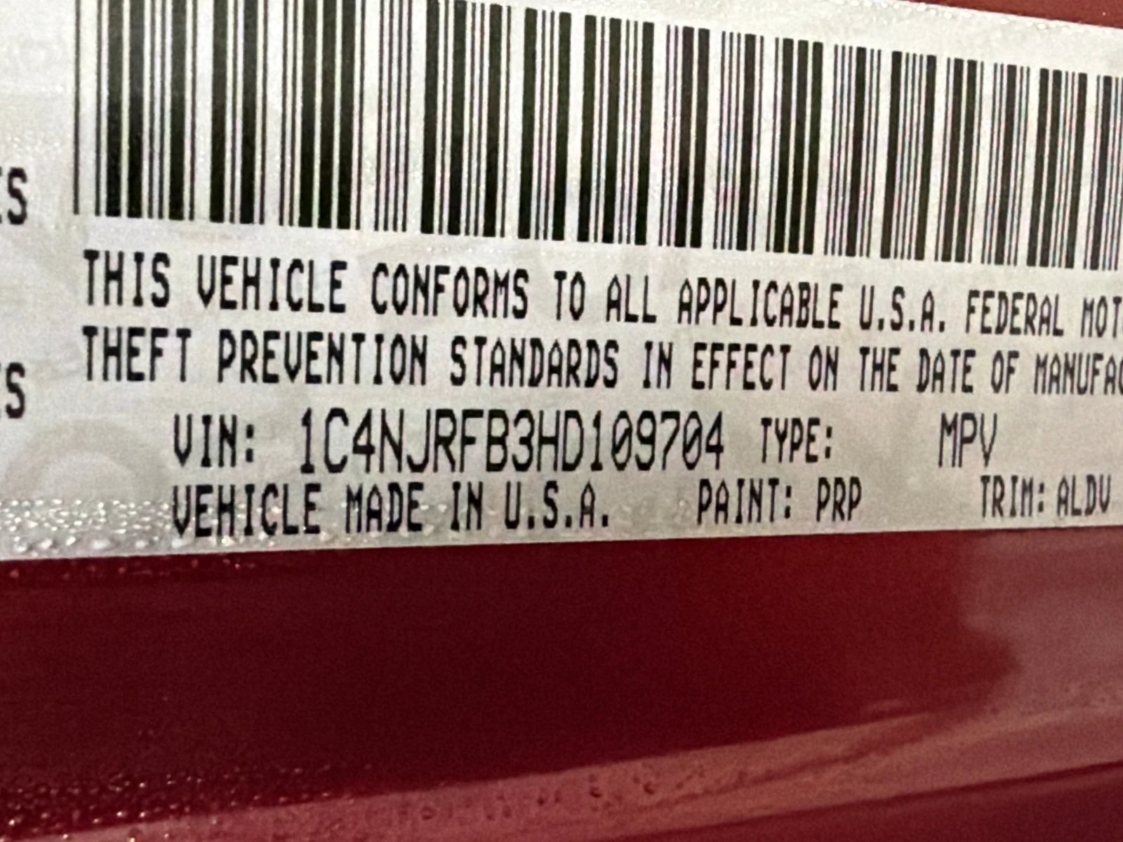 Used 2017 Deep Cherry Red Crystal Pearlcoat Jeep High Altitude image 37