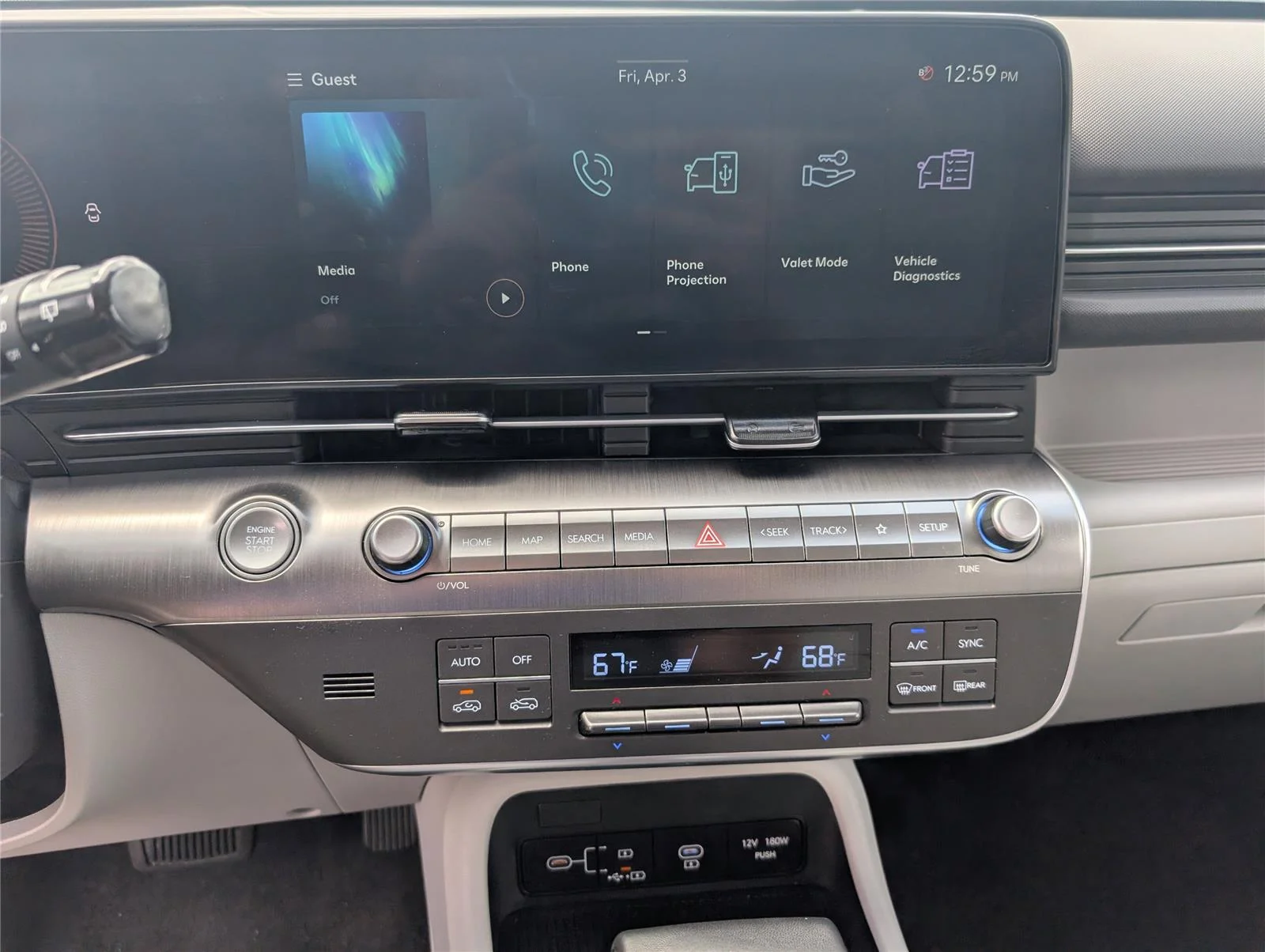 Used 2025 Atlas White Hyundai SEL image 15