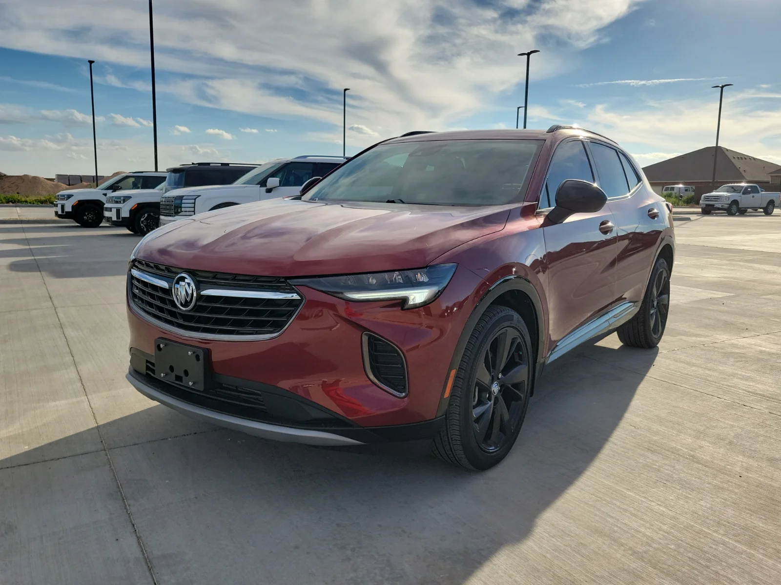 Used 2023 Red Buick Preferred AWD image 1