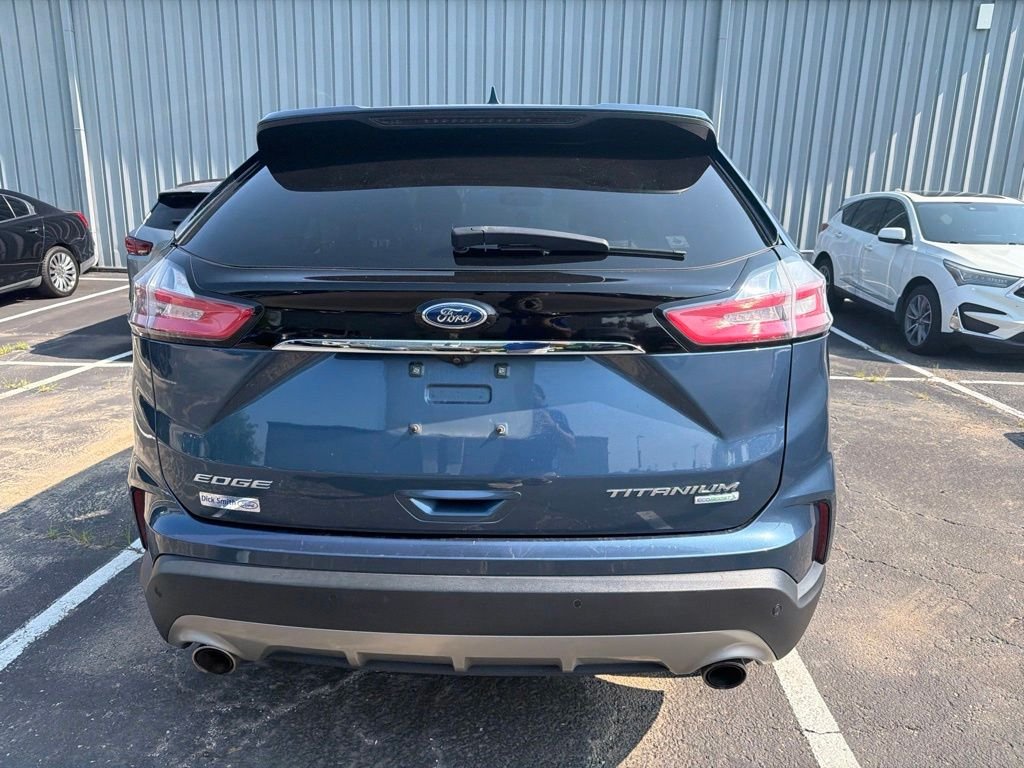 Used 2019 Blue Ford Titanium image 6