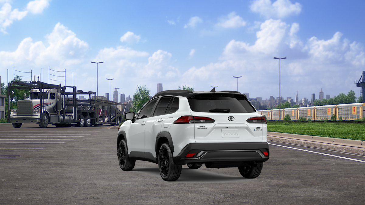New 2026 Wind Chill Pearl with Jet Black roof Toyota Hybrid XSE image 17