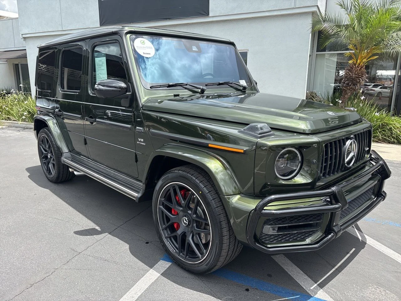 Certified Used 2023 Green Mercedes-Benz G 63 AMG® 4MATIC® Night Package image 2