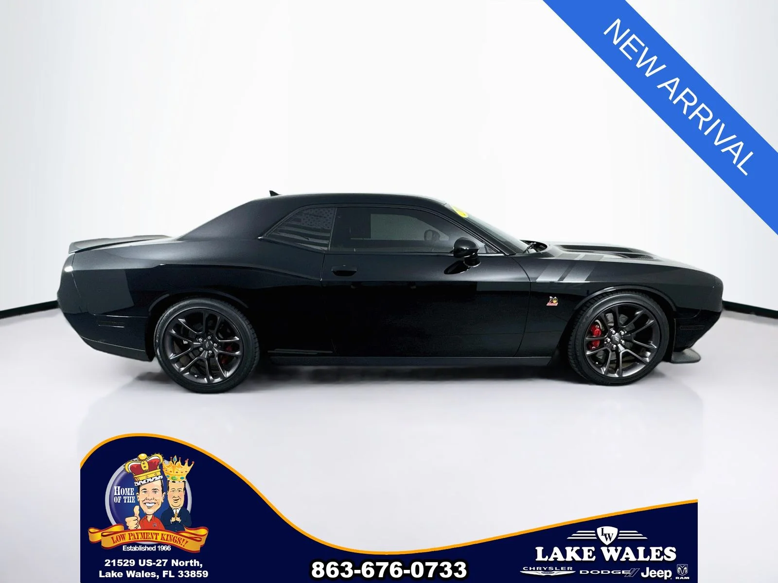 Certified Used 2020 Black Dodge R/T Scat Pack image 8