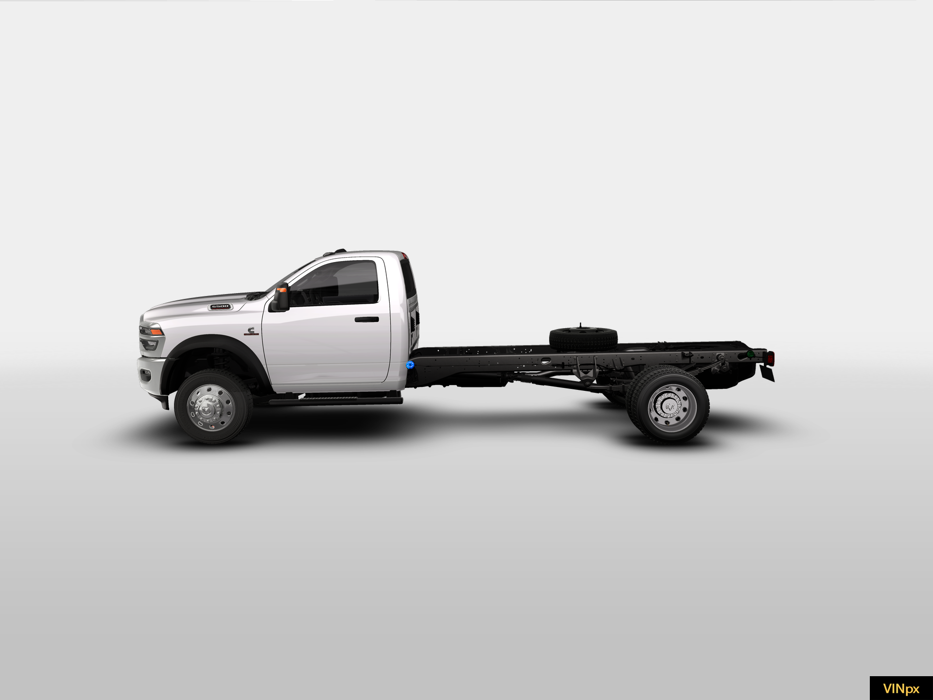 New 2026 Bright White Clear-Coat Exterior Paint RAM TRADESMAN image 3