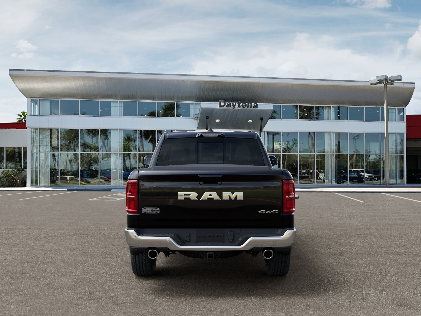 New 2026 Diamond Black Crystal Pearl-Coat Exterior Paint RAM Limited Longhorn image 7