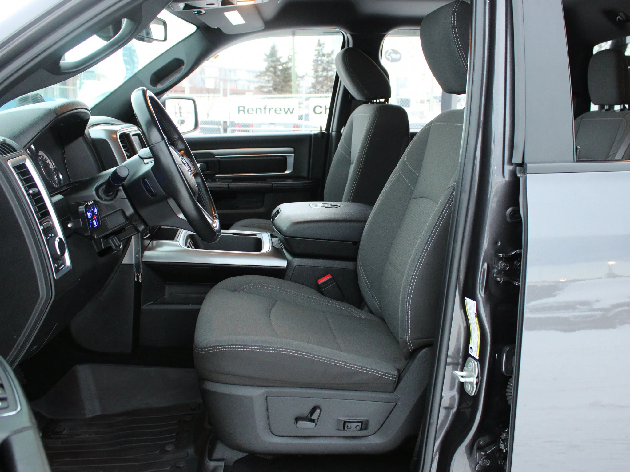 Certified Used 2023 Grey RAM Warlock * No Accidents | Heated Seats | Alpine | Tonneau Cover | Android Auto | Backup Camera image 3