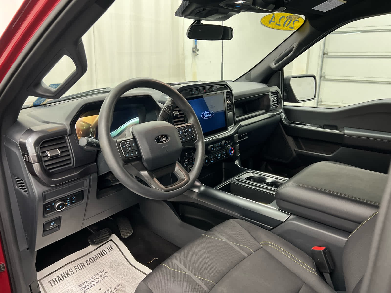 Used 2024 Rapid Red Metallic Tinted Clearcoat Ford STX image 10