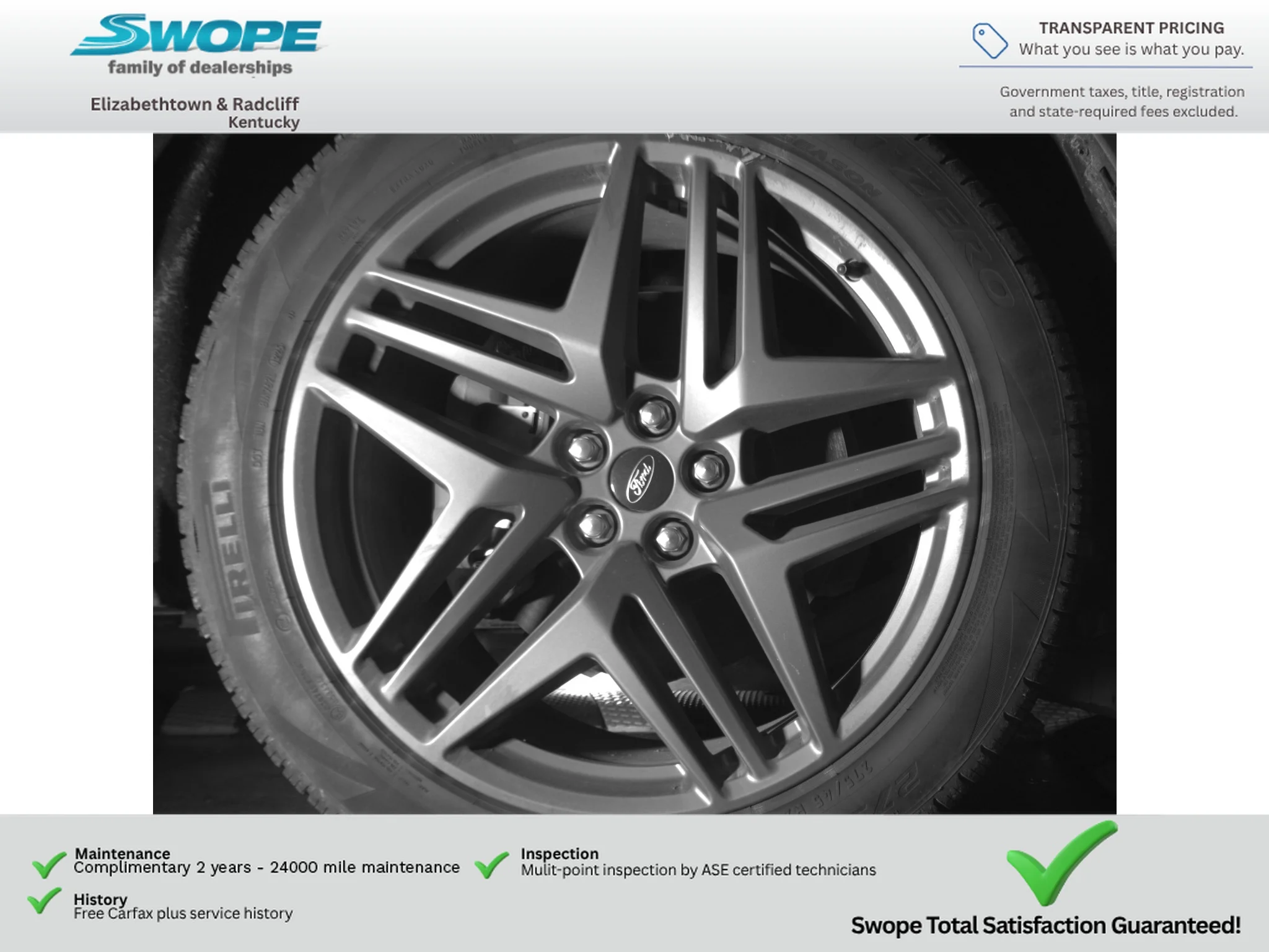 Used 2025 Rapid Red Metallic Tinted Clearcoat Ford ST image 22