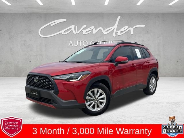 Used 2022 Red Toyota LE image 1