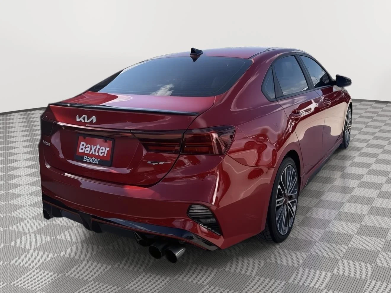 Used 2023 Currant Red Kia GT image 9