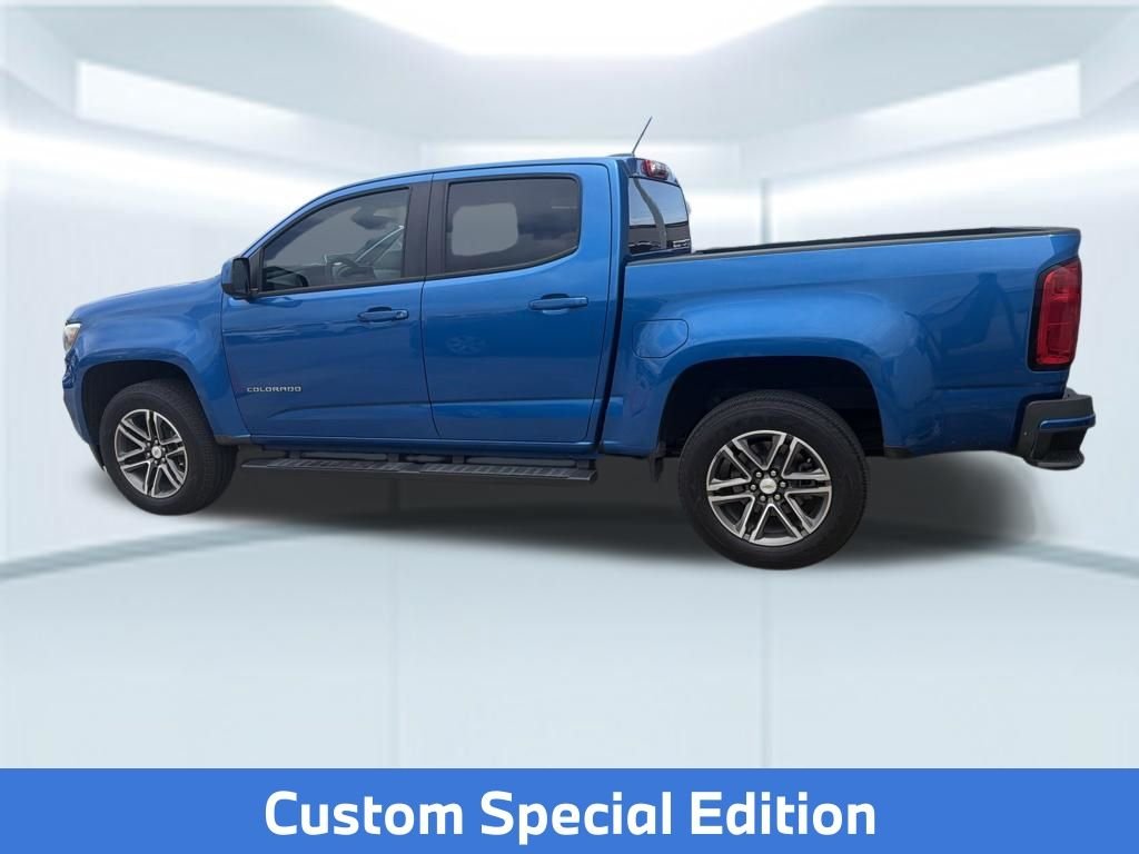 Used 2021 Blue Chevrolet Work Truck image 6