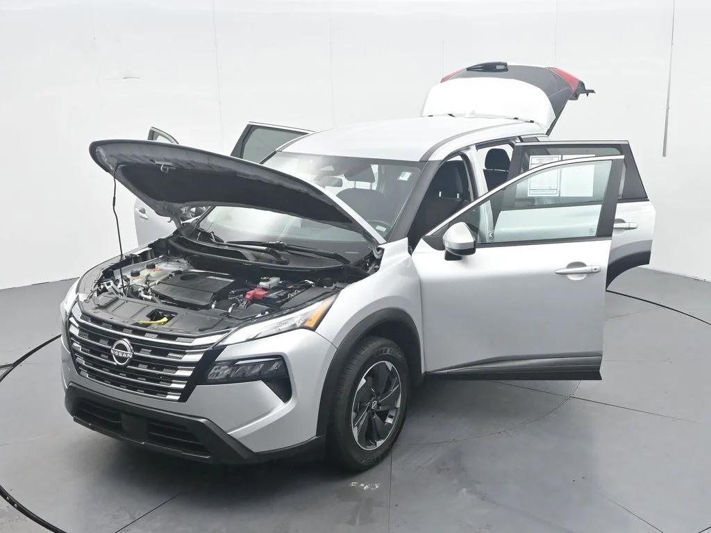 Certified Used 2025 Brilliant Silver Metallic Nissan SV image 49